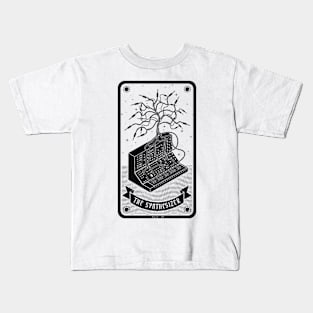 Modular Synthesizer Tarot Card Kids T-Shirt